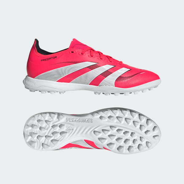 Rouge Chaussure Predator League Turf