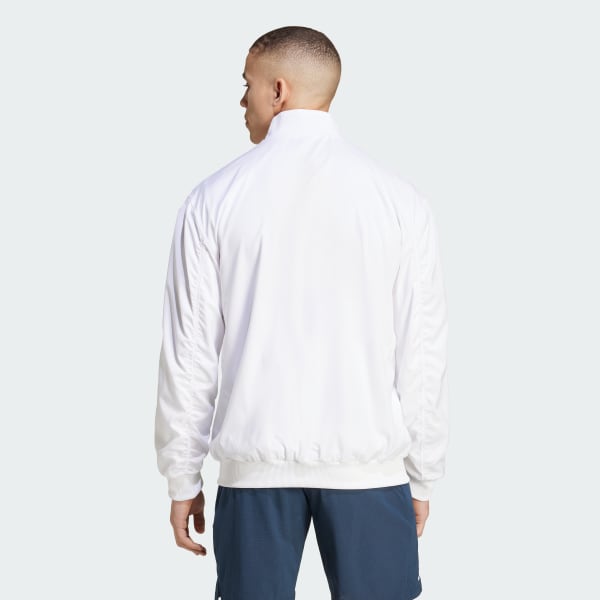 Blanco Chaqueta Tennis Walk-On