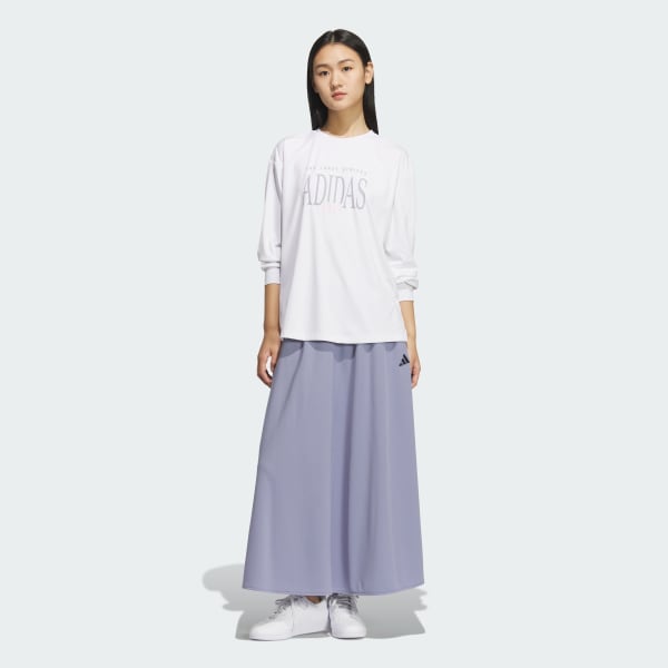 パープル スリーストライプス KN スカート