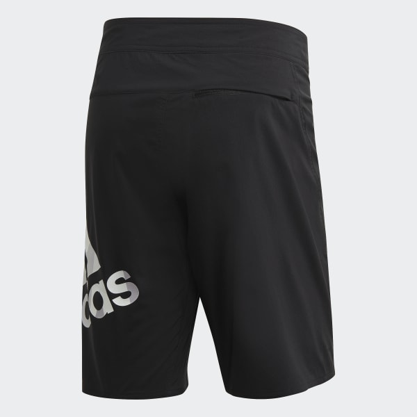 Shorts Largo Cl sico Logo Grande Negro adidas adidas Peru