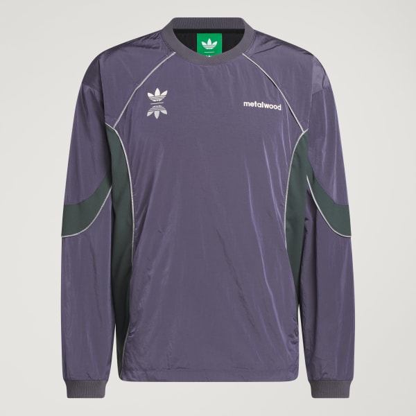 Violet Sweat-shirt Originals X Metalwood Crew