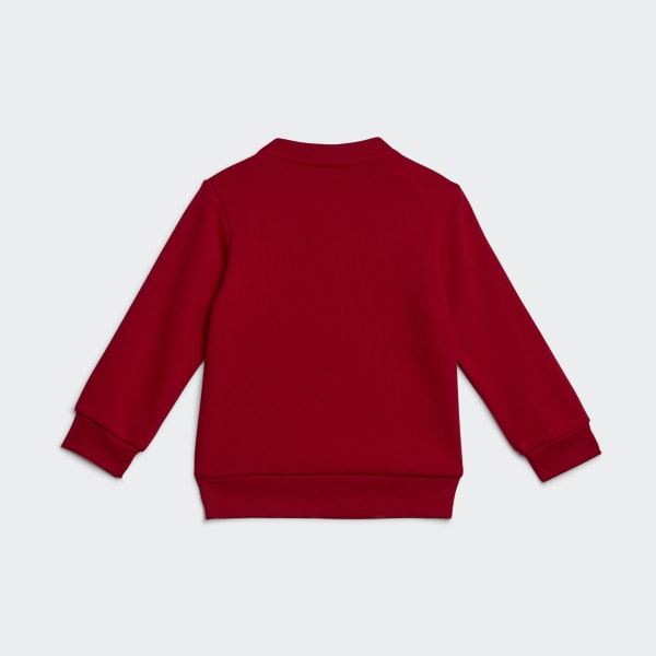 Rot Sweatshirt-Set