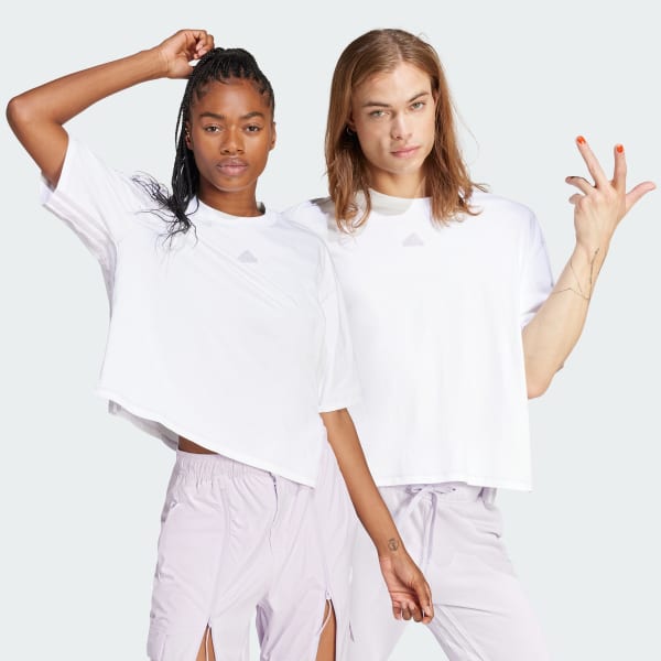 Blanco Playera Express Antimicrobiana Unisex