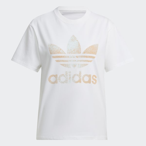 Adidas rose gold trefoil 2024 shirt
