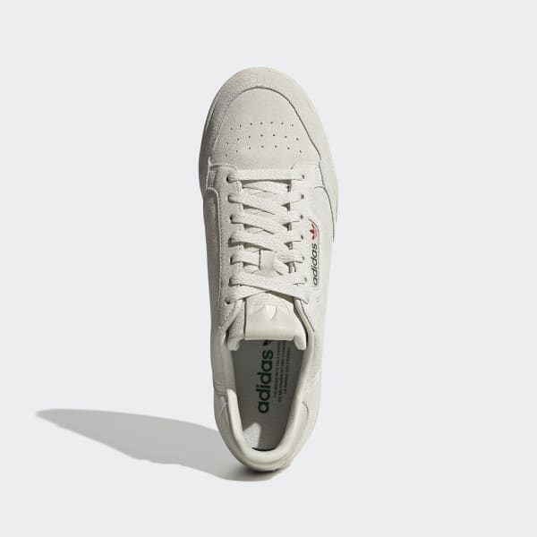 adidas continental 80 suede raw white & off white