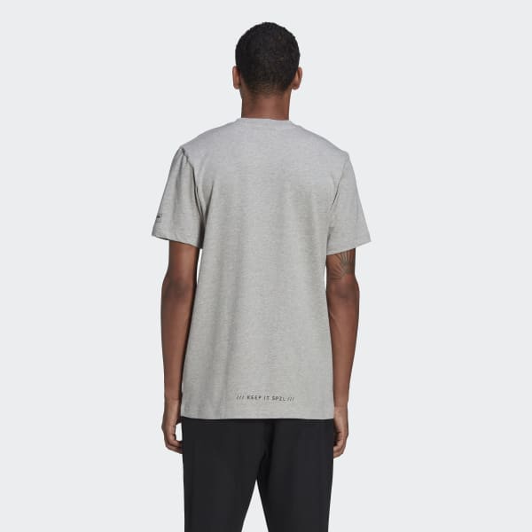 Grau Mod Trefoil T-Shirt BZ493MTT