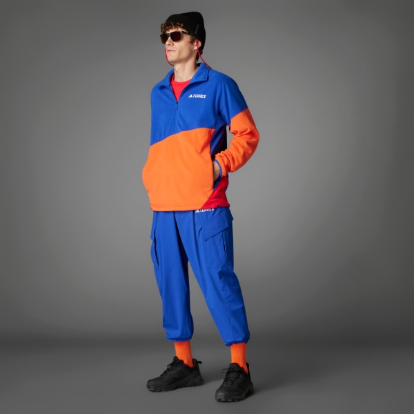 modrá Bunda Terrex Multi Climawarm Fleece