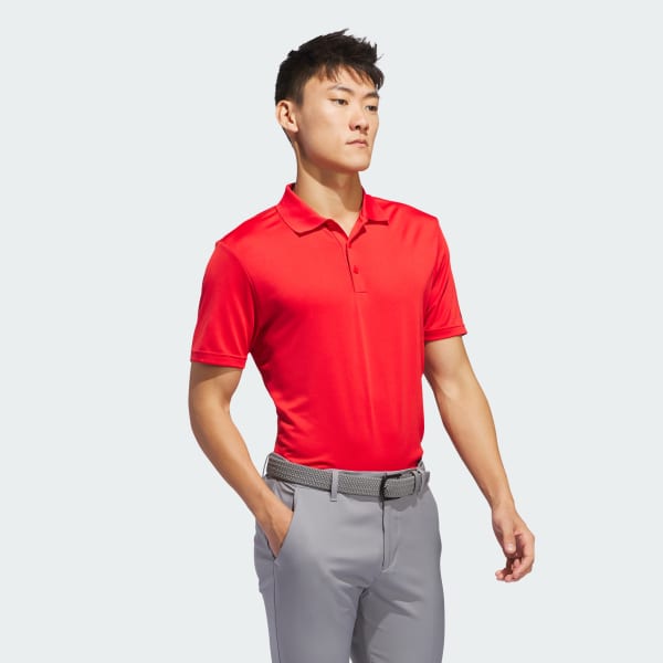 Rojo Playera Polo Core adidas Performance Primegreen