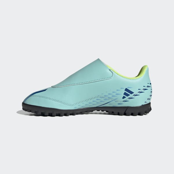 Azul Zapatos de Fútbol X Speedportal.4 Cierre por Contacto Pasto Sintético LIH87