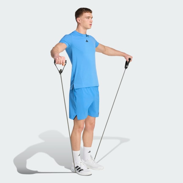 Blue Designed for Training Workout Tee