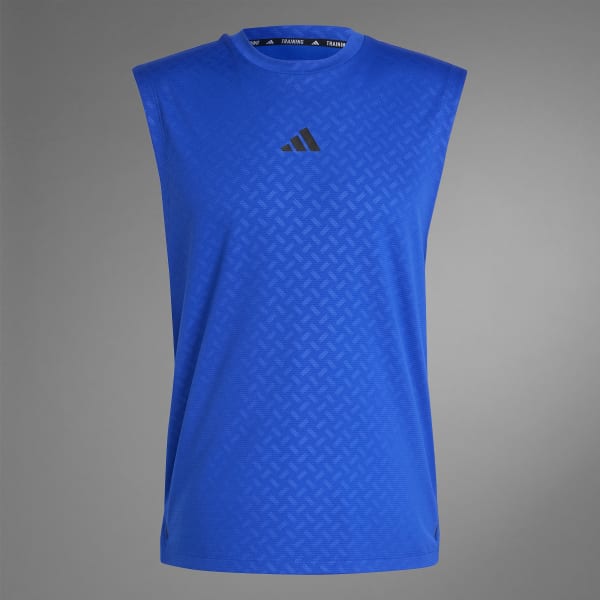 Blue adidas tank top top