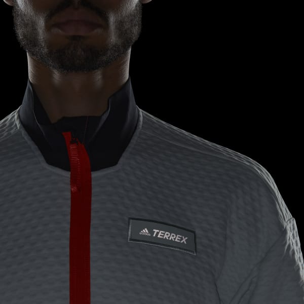 Πράσινο Terrex Hike Half-Zip Fleece