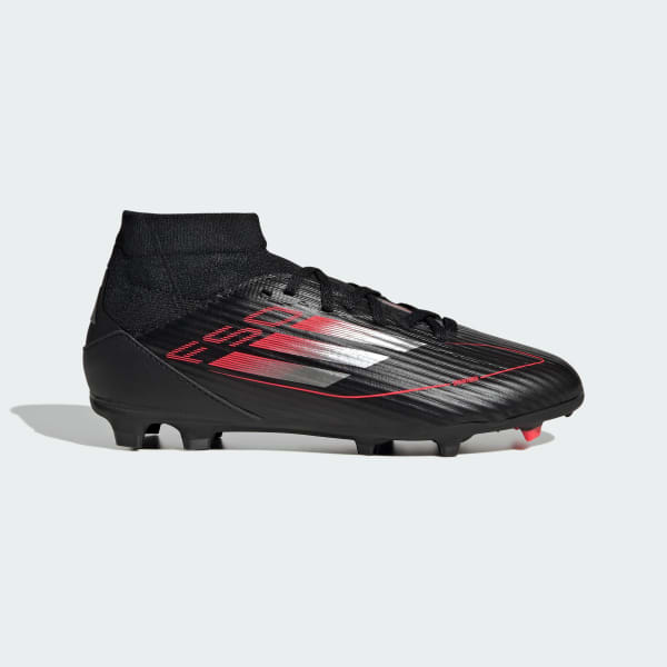 Nero Scarpe da calcio F50 League Mid Firm/Multi-Ground Junior