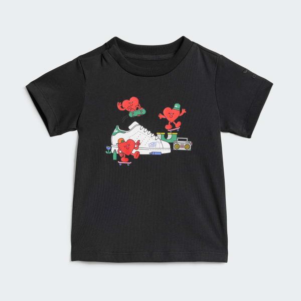 cerná Graphics T-Shirt
