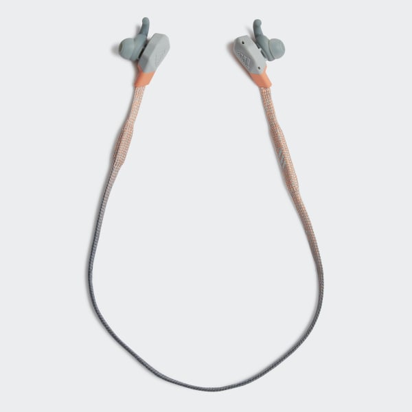 signal coral adidas headphones