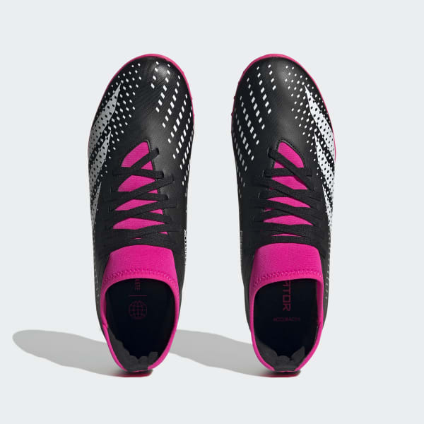 Negro Calzado de Fútbol Predator Accuracy.4 Pasto Sintético Ajuste Tipo Calcetín