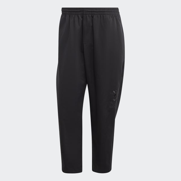 Black Graphics Campus Chino Pants