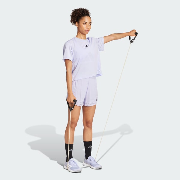 Purple CLIMACOOL Training Graphic Tee
