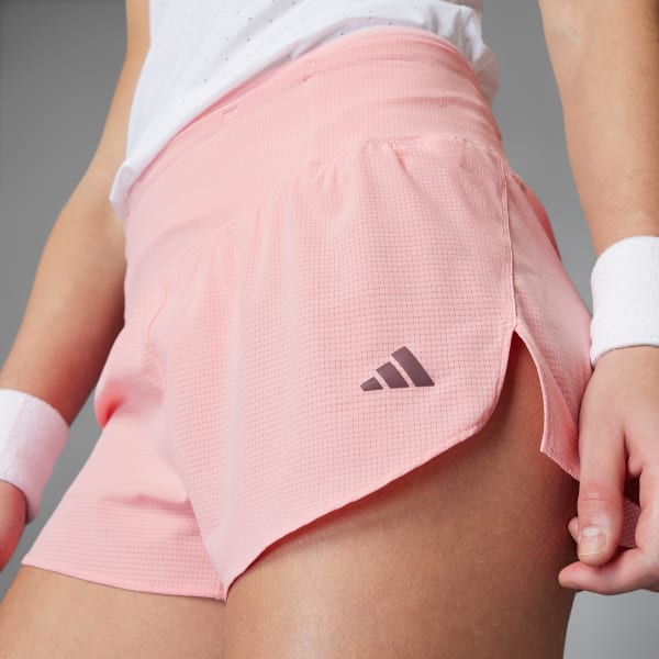 Ροζ Adizero Running Split Shorts