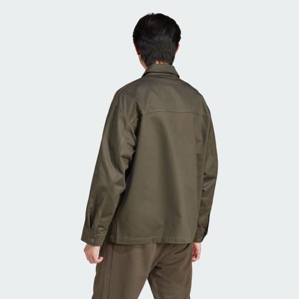 Green Premium Essentials Workwear Overshirt