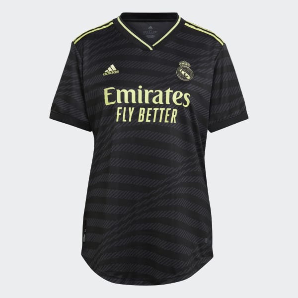 Black Real Madrid 22/23 Third Authentic Jersey
