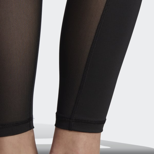 adidas Techfit V-Shaped Elastic 7/8 Leggings - Black