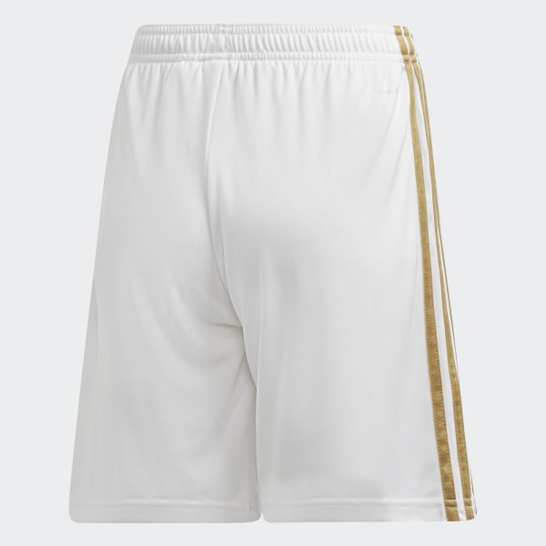 White Real Madrid Home Shorts