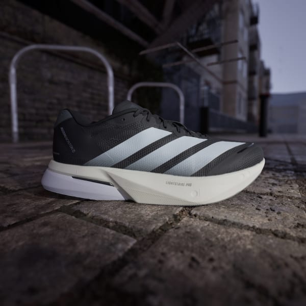 adidas Adizero Boston 13 Shoes - White | Free Shipping with