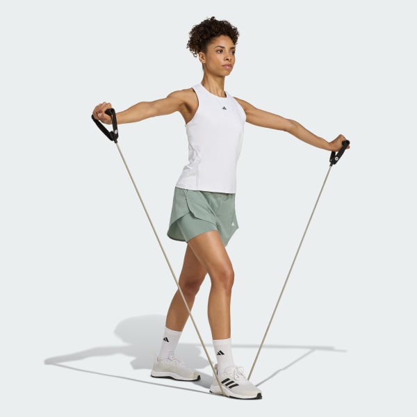 Green Designed for Training 2-in-1 Shorts