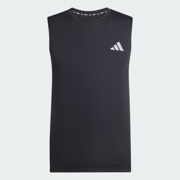 Đen Áo Tank Top adi365 Running Essentials