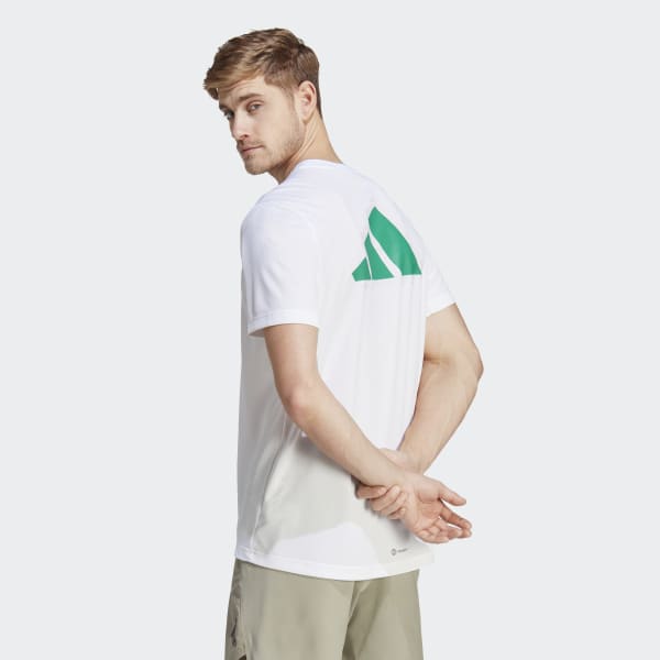 Hvid Workout Base Logo T-shirt