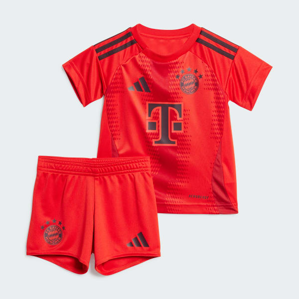 Vermelho FC Bayern 24/25 Home Baby Kit