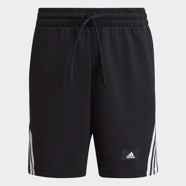 Negro Shorts adidas Sportswear Future Icons 3 Tiras BO903