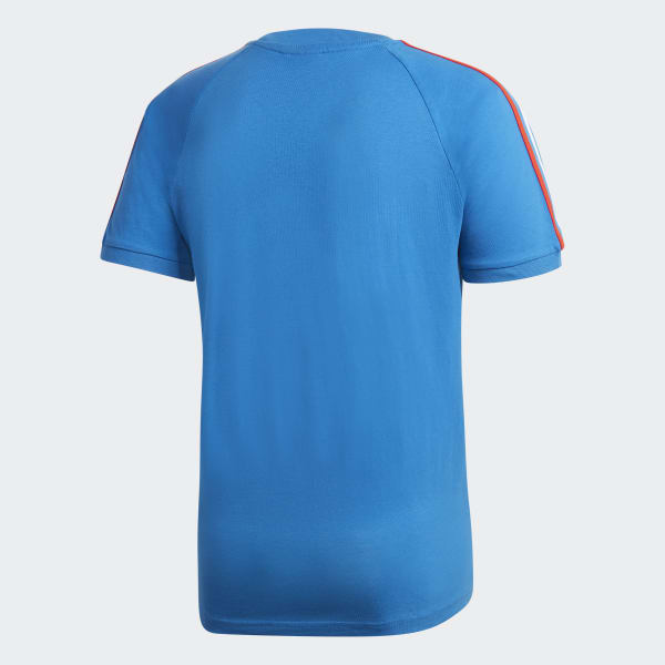 Bleu T-shirt 3-Stripes A6283
