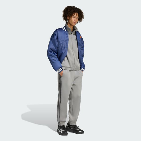 Grau Stadium Trainingsjacke