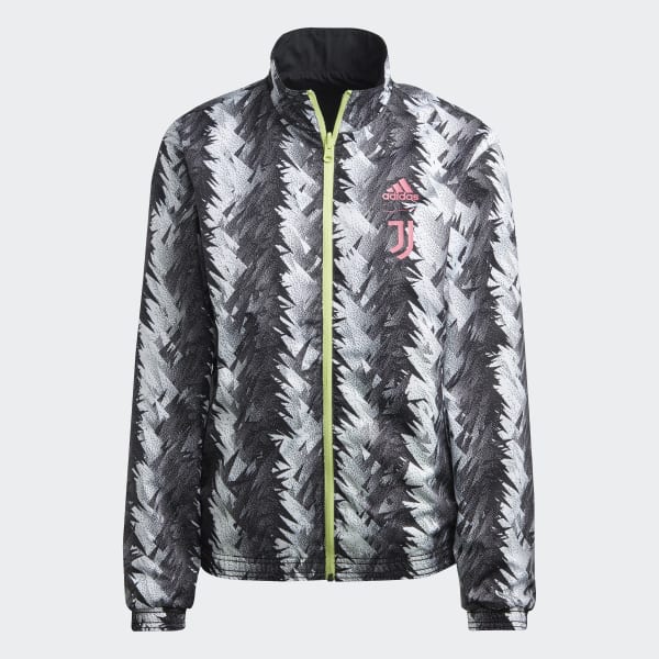 Svart Juventus Anthem Jacket
