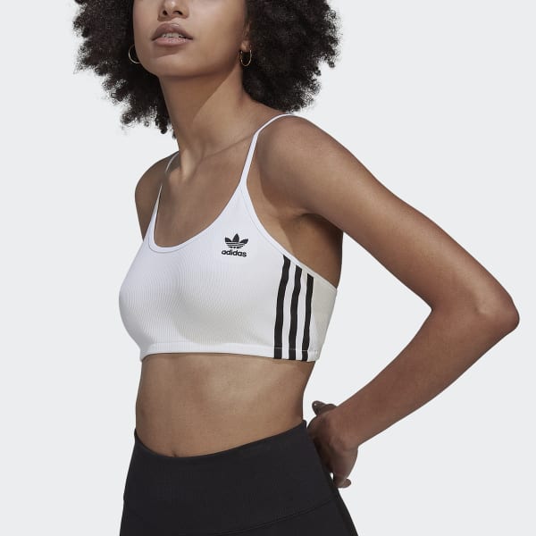 adidas Adicolor Classics Bra Top White adidas Singapore