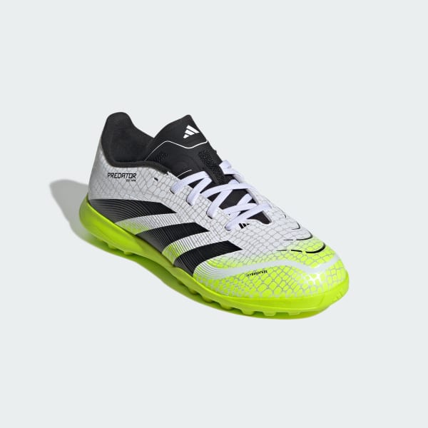adidas Predator League Turf Cleats Kids - White | Free
