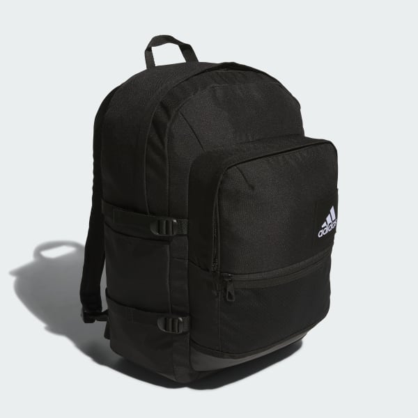 Black Essentials Multi Pocket Backpack