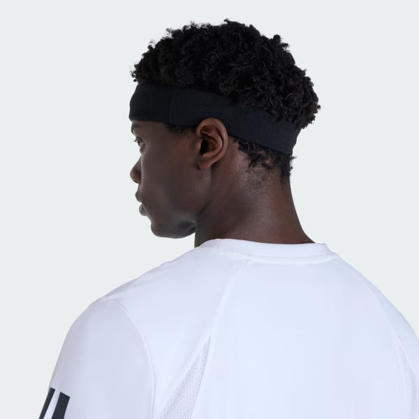 Svart Tennis Headband
