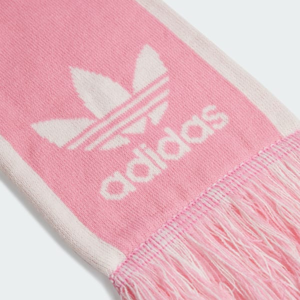 adidas Adicolor Football Scarf Pink adidas UK