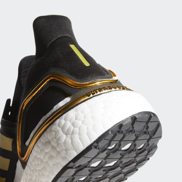 adidas ultra boost 20 black and gold