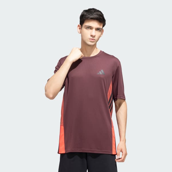 Burgundy TR ESS CB TEE
