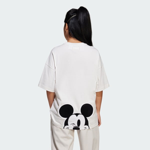 ADIDAS DISNEY ミッキーマウス 半袖Tシャツ - ホワイト