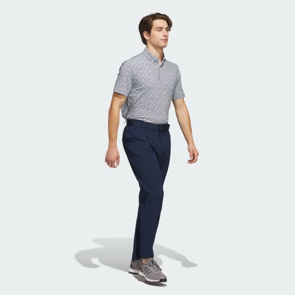 Blue Go-To Printed Stripe Polo Shirt