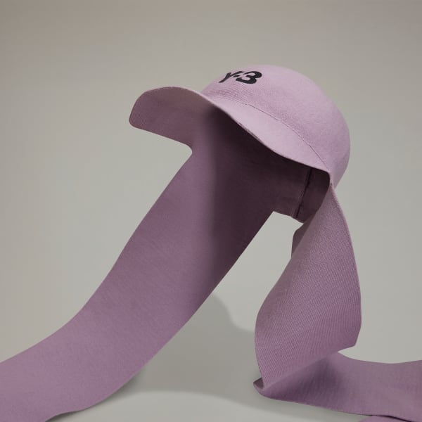 Purple Y-3 Scarf Cap