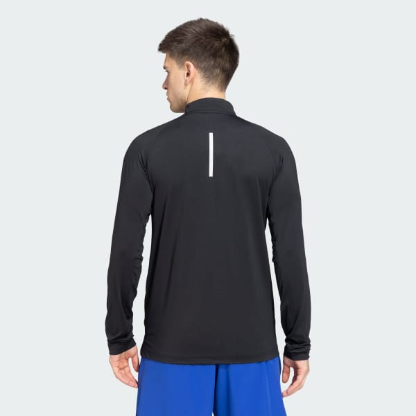 Black GYM+ 1/4ZIP