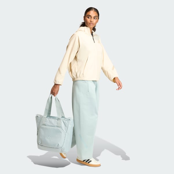 Beige ADIDAS Z.N.E. WOVEN TRACK TOP