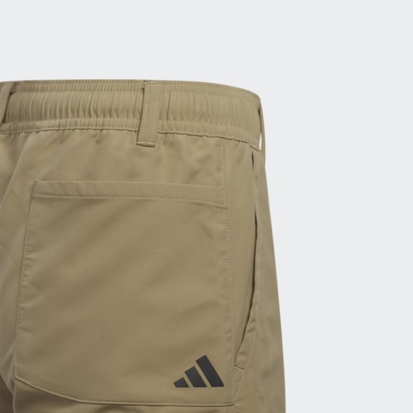 Beige Versatile Pull-on Shorts