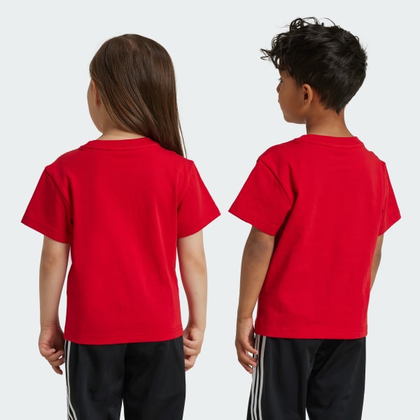 Rojo Polo Adicolor Trifolio Niños